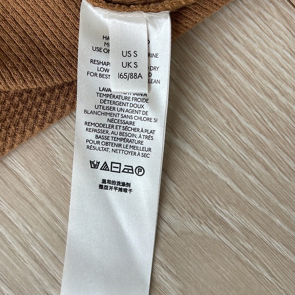 Free People Waffle Thermal Sweater Sleeve Top - Picture 5 of 5